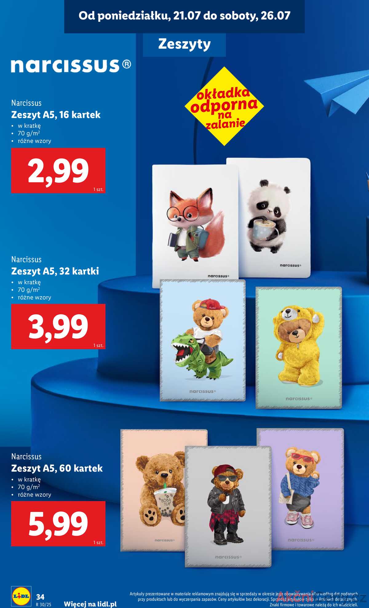 Leták Lidl Polsko 18.7.-30.8.2025 - KATALOG PŘIPRAVENÝ DO ŠKOLY strana 36