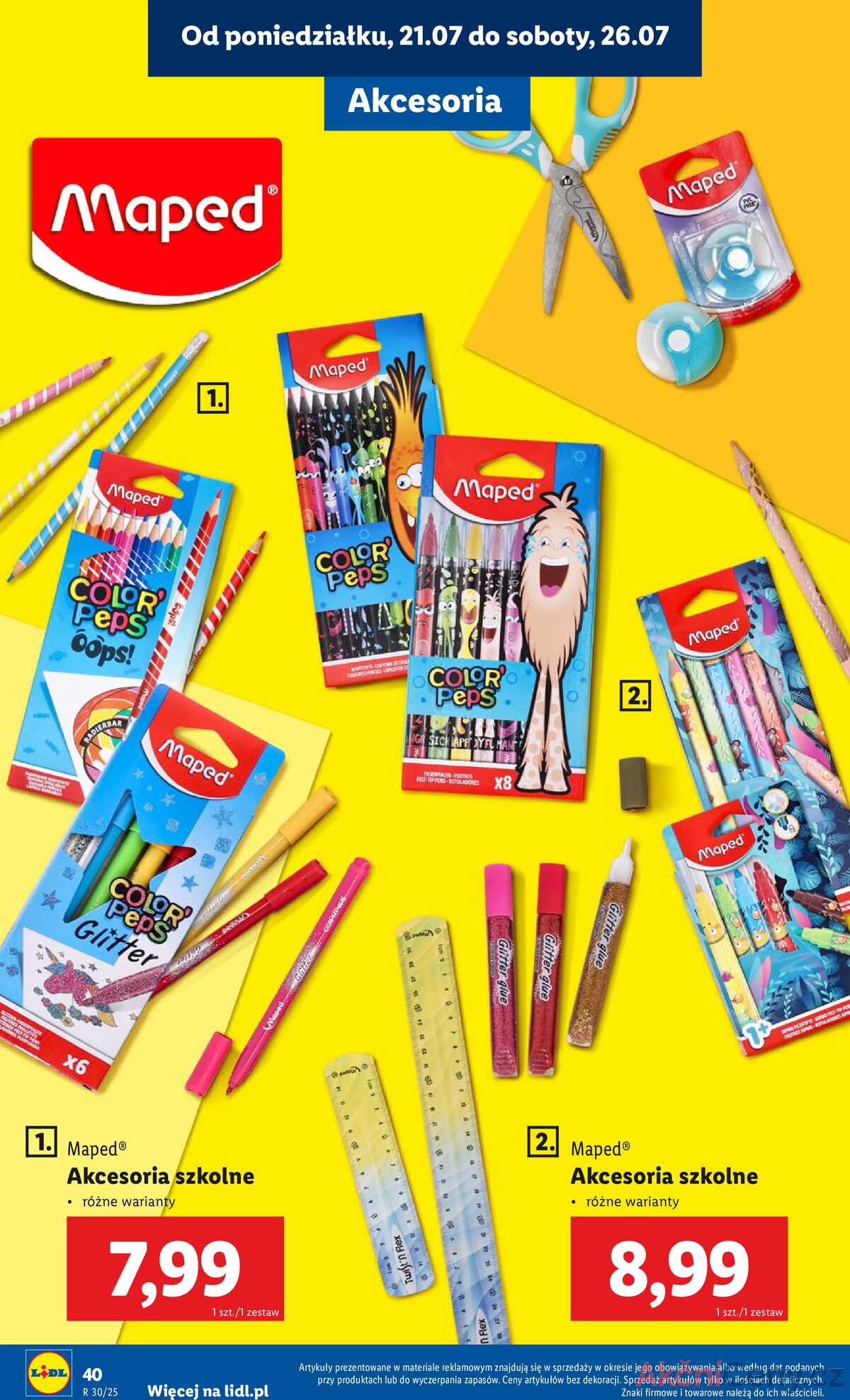Leták Lidl Polsko 18.7.-30.8.2025 - KATALOG PŘIPRAVENÝ DO ŠKOLY strana 42