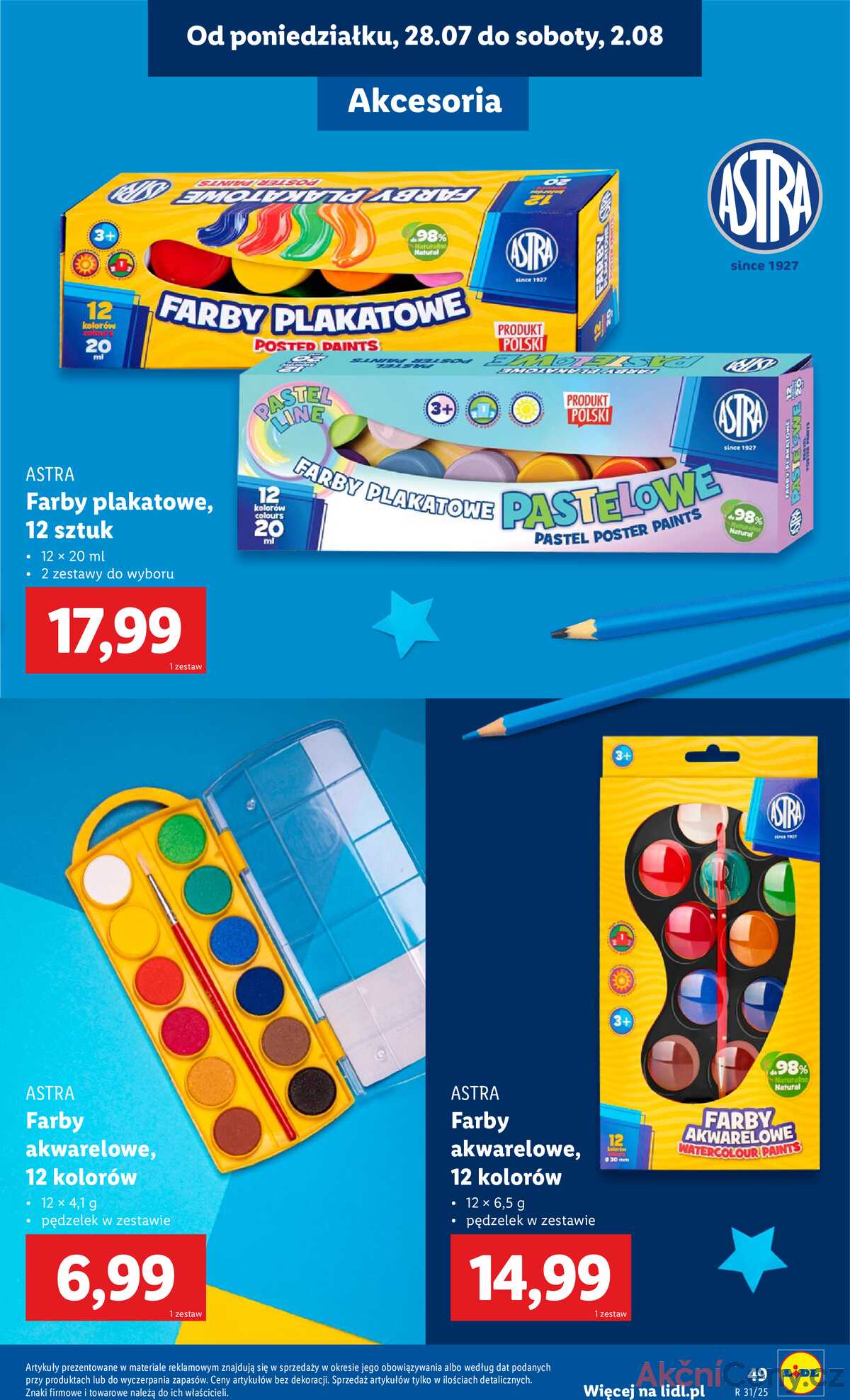 Leták Lidl Polsko 18.7.-30.8.2025 - KATALOG PŘIPRAVENÝ DO ŠKOLY strana 51
