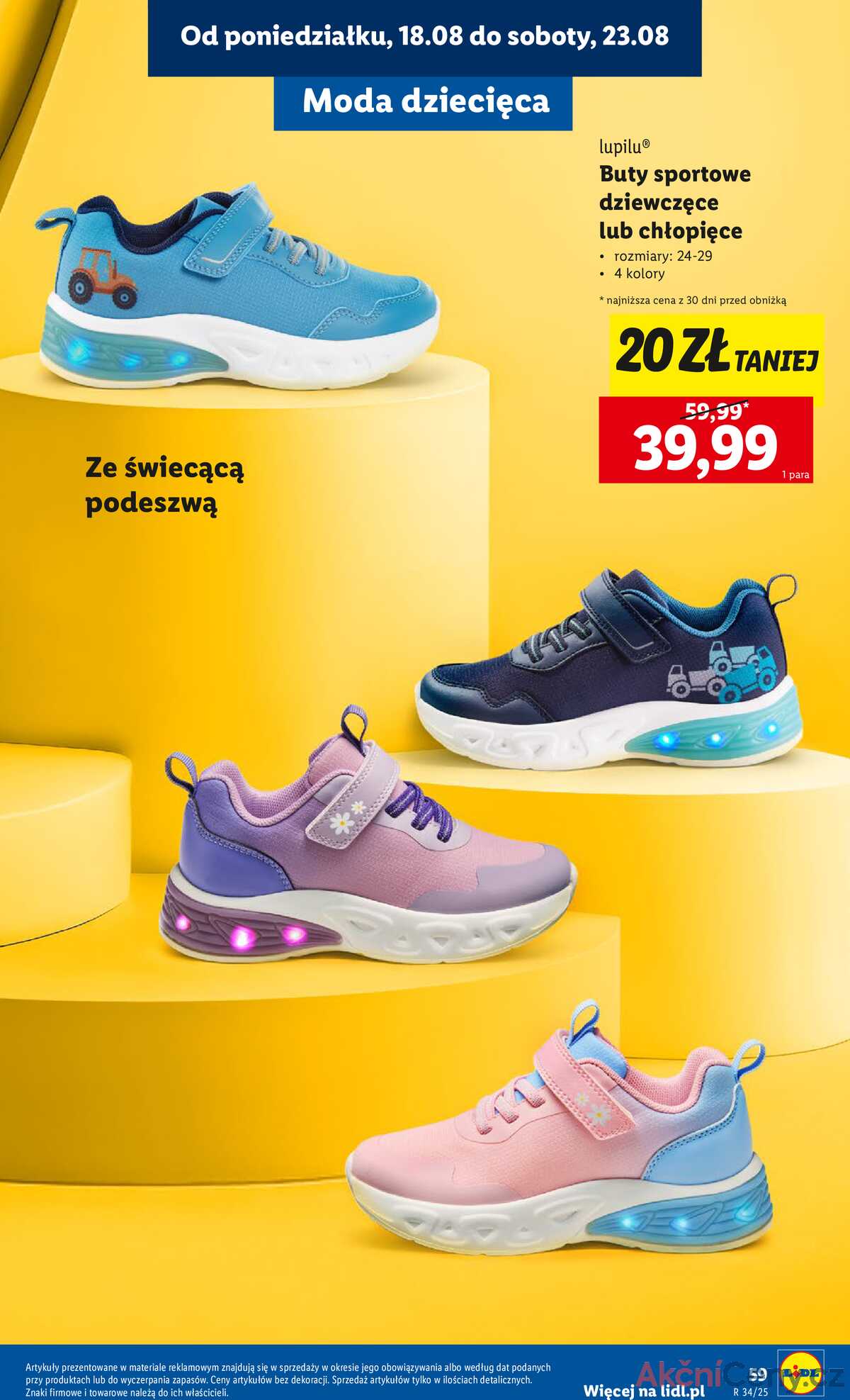 Leták Lidl Polsko 18.7.-30.8.2025 - KATALOG PŘIPRAVENÝ DO ŠKOLY strana 61