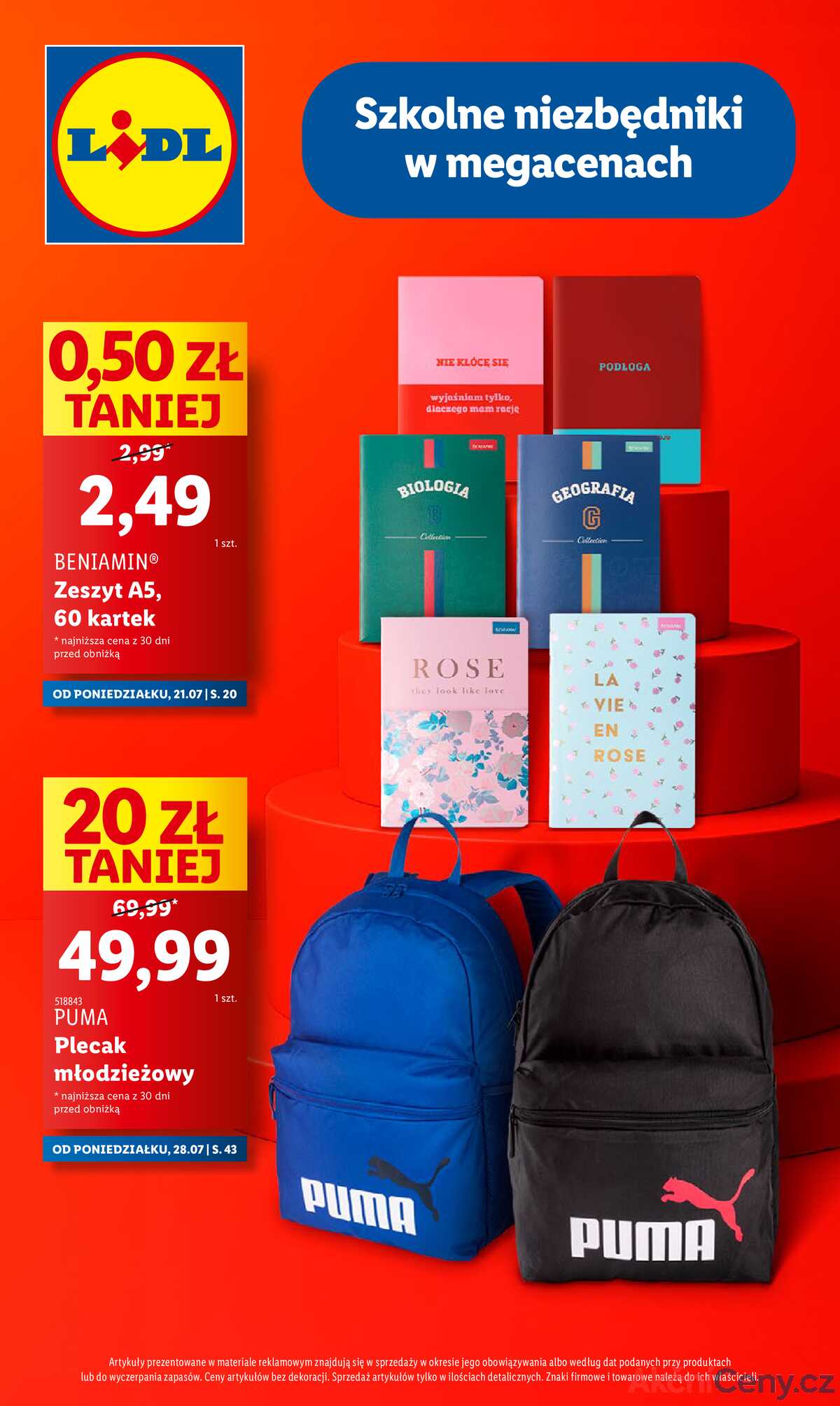 Leták Lidl Polsko 18.7.-30.8.2025 - KATALOG PŘIPRAVENÝ DO ŠKOLY strana 68