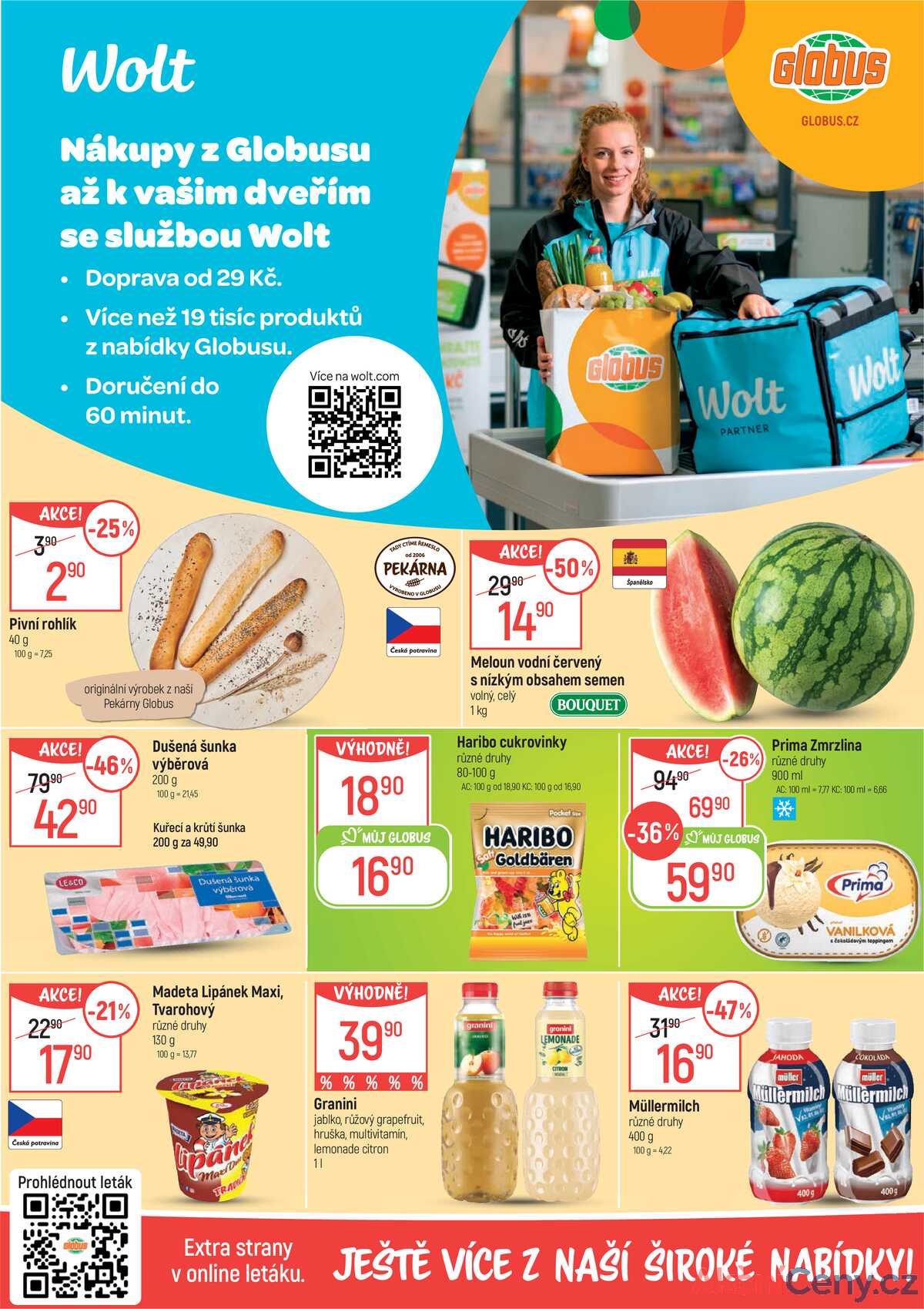Akční leták Globus 23.7. - 29.7.2025 - Globus České Budějovice strana 2