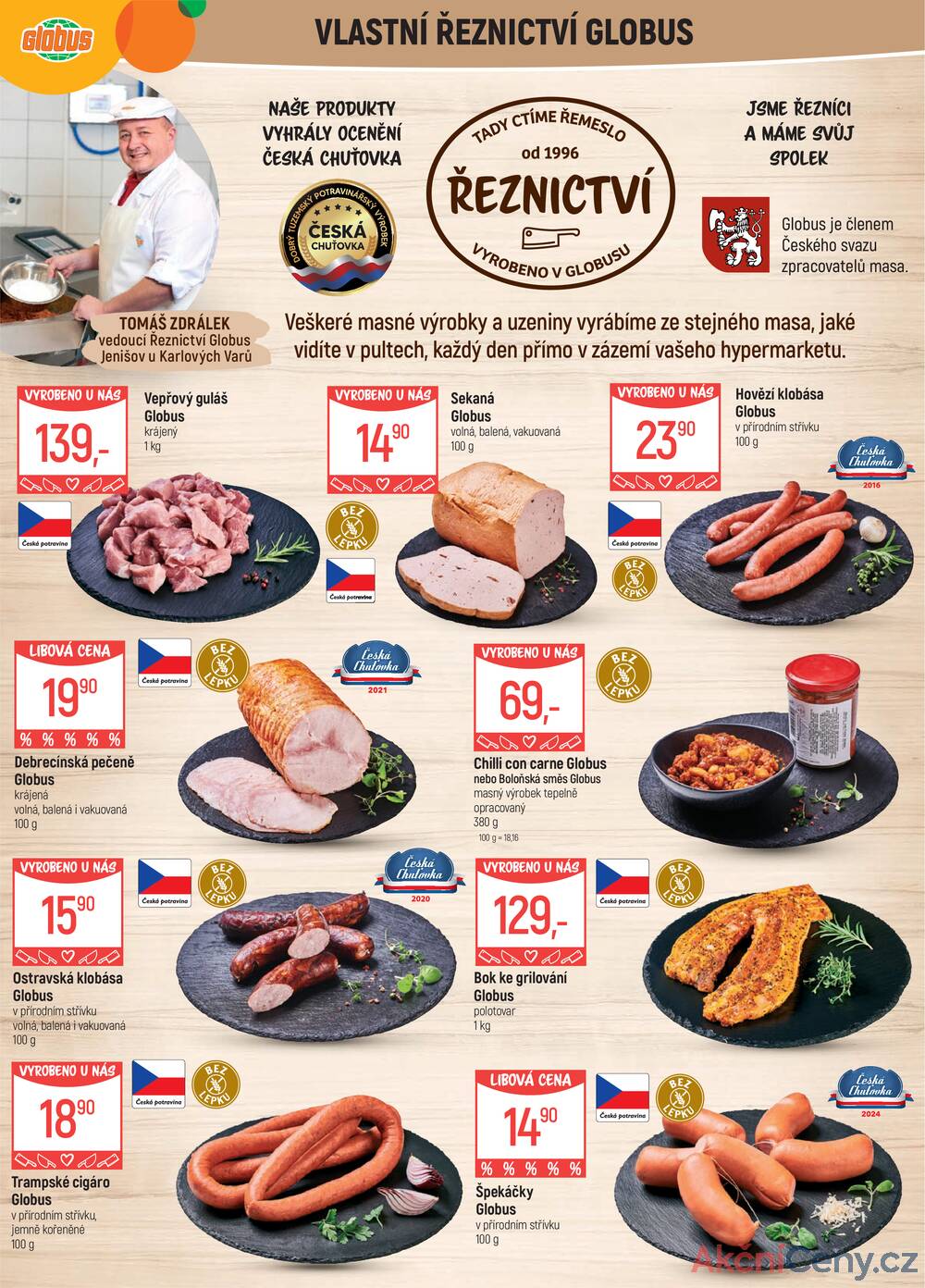 Leták Globus - Akční leták Globus 23.7. - 29.7.2025 - Globus Jenišov u Karlových Varů - strana 5