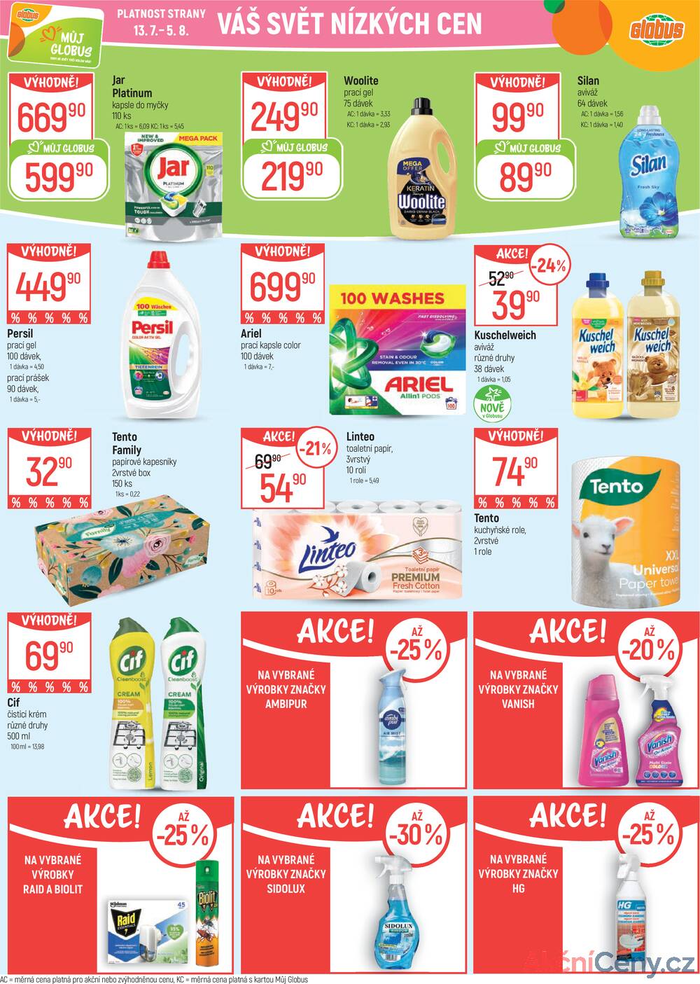 Leták Globus - Akční leták Globus 23.7. - 29.7.2025 - Globus Opava - strana 33