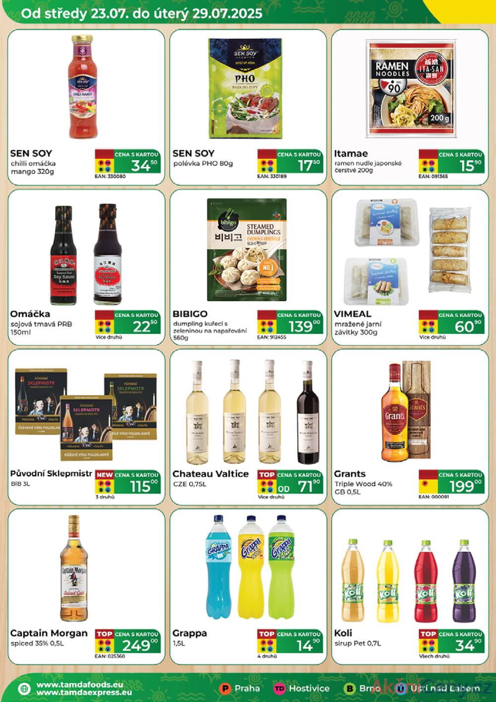 Leták Tamda Foods - Tamda Foods od 23.7. do 29.7.2025 - strana 4 Leták Tamda Foods - Tamda Foods od 23.7. do 29.7.2025 - strana 4