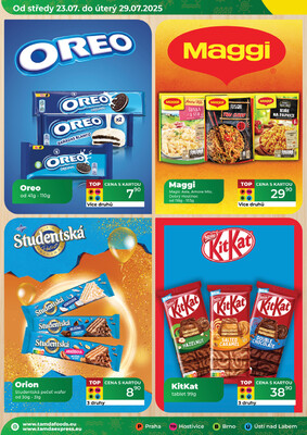 Tamda Foods od 23.7. do 29.7.2025