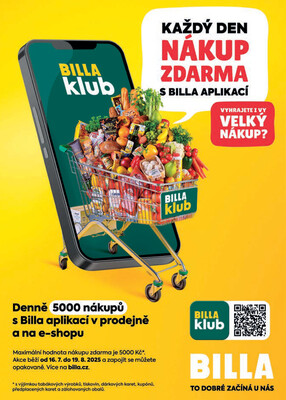 Billa  od 23.7. do 29.7.2025