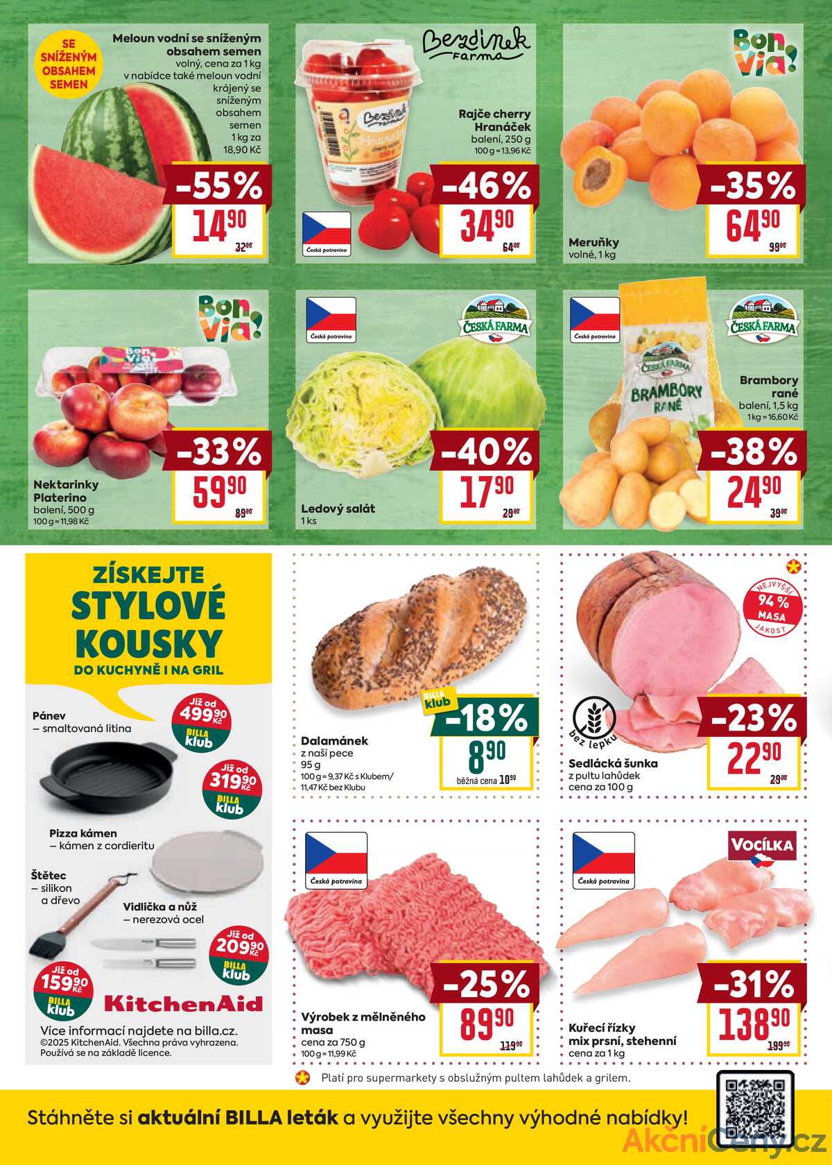 Billa malý leták od 23.7. do 29.7.2025 strana 2