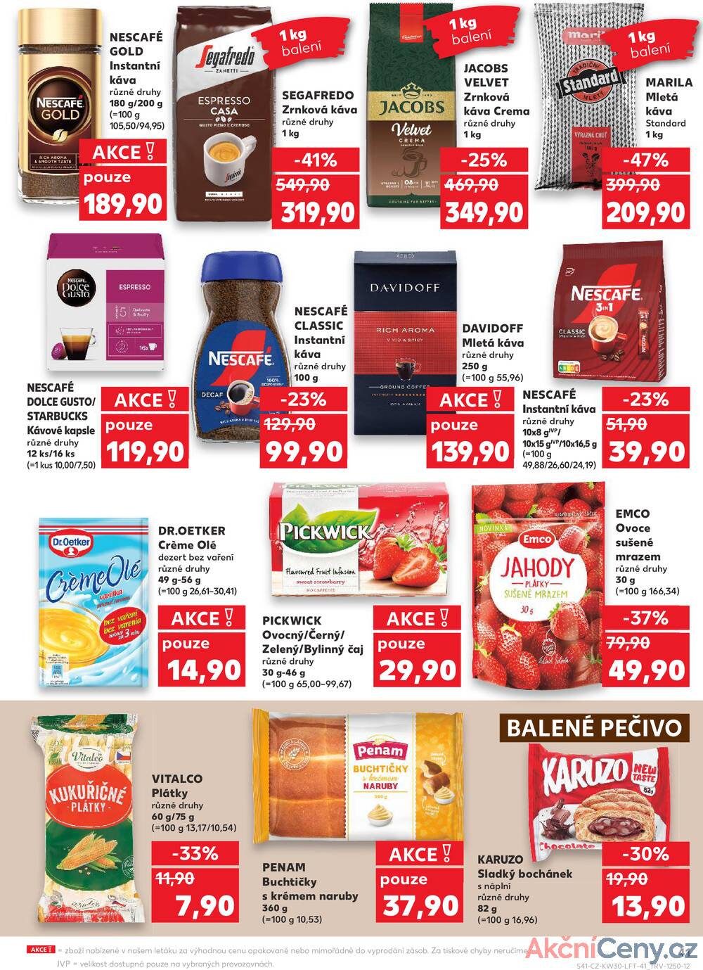 Leták Kaufland - Kaufland 23.7. - 29.7. - Kaufland - Třeboň - strana 41