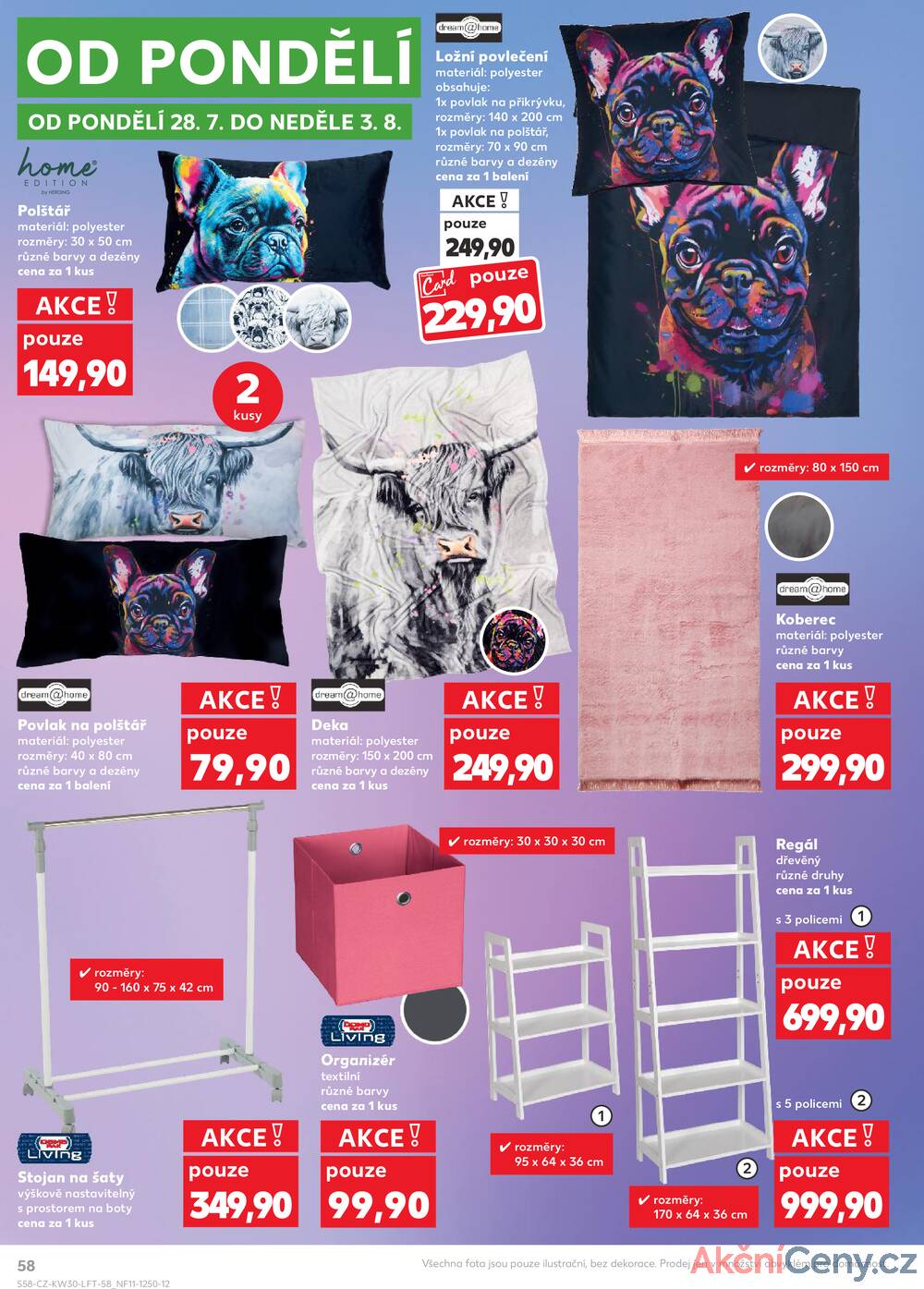 Leták Kaufland - Kaufland 23.7. - 29.7. - Kaufland - Třeboň - strana 58
