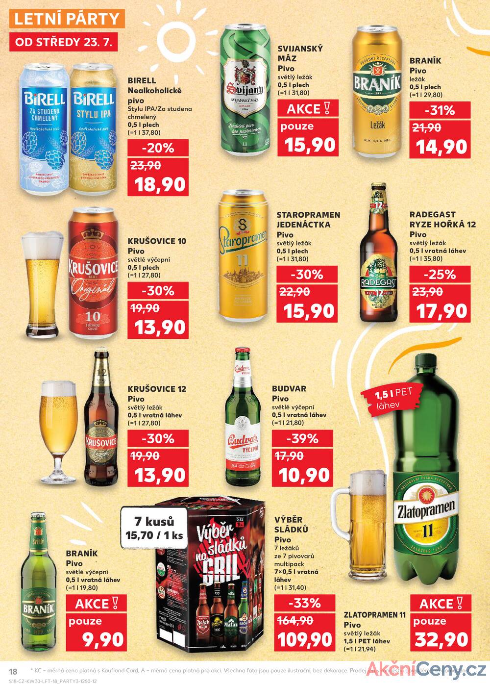 Leták Kaufland - Kaufland 23.7. - 29.7. - Kaufland - Rokycany - strana 18