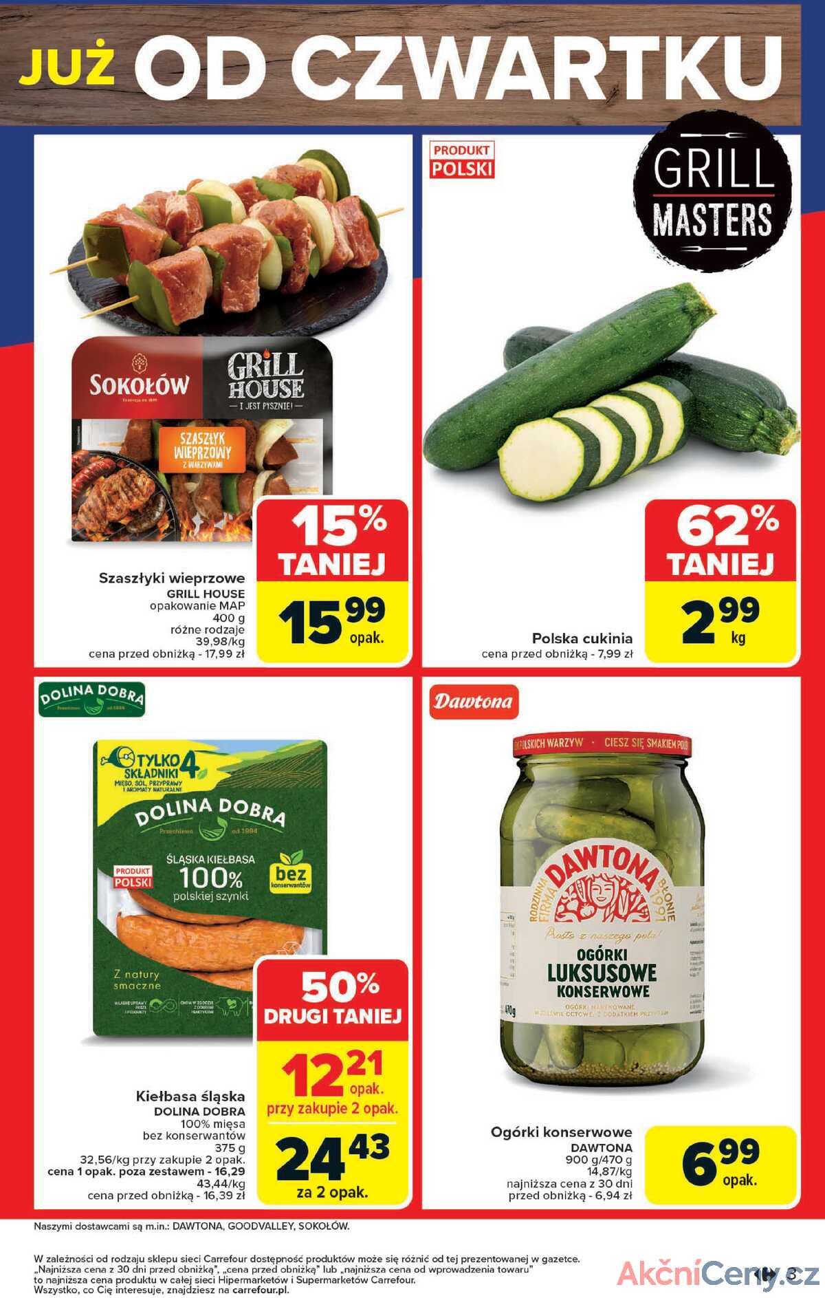 Leták Carrefour Polsko 17.7.-19.7.2025 - Víkendové promo akce od čtvrtka strana 3