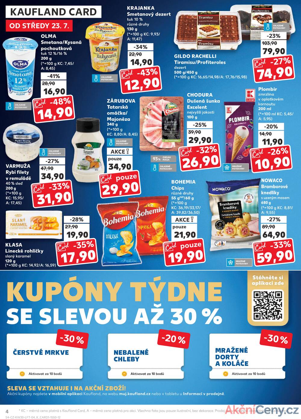 Leták Kaufland - Kaufland 23.7. - 29.7. - Kaufland - Děčín - strana 4
