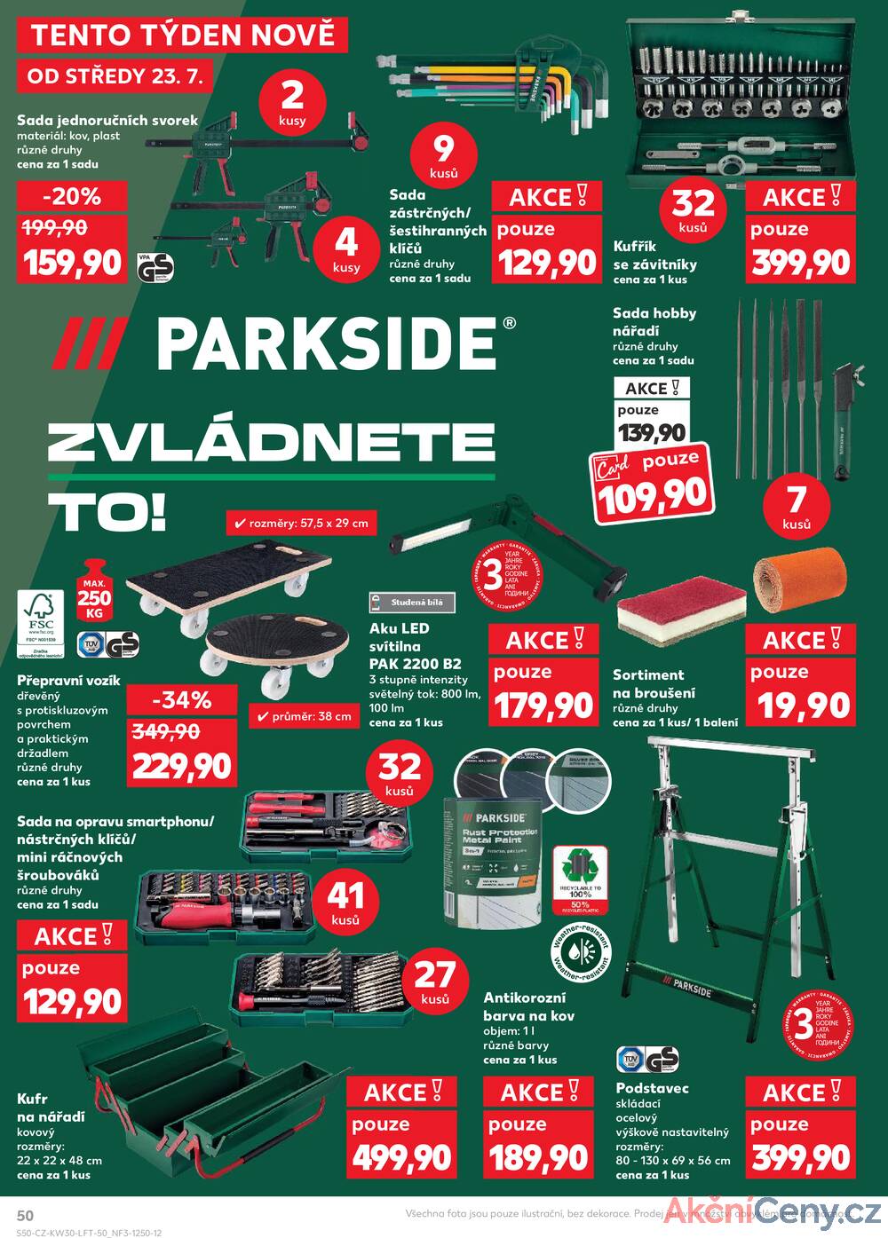 Leták Kaufland - Kaufland 23.7. - 29.7. - Kaufland - Děčín - strana 50