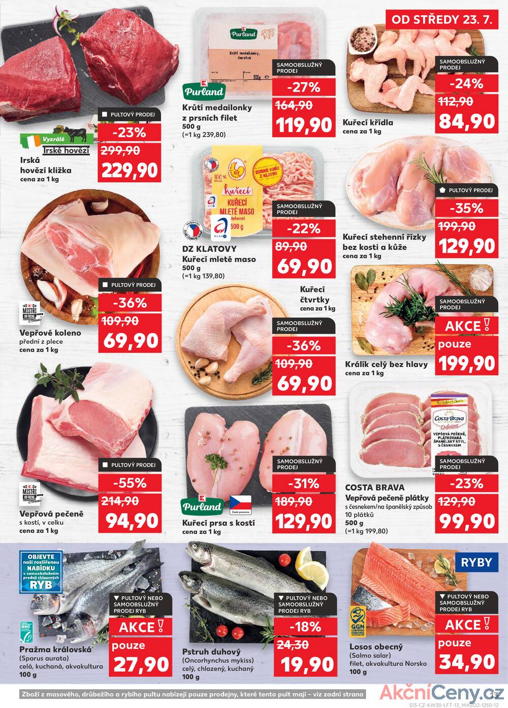 Leták Kaufland - Kaufland 23.7. - 29.7. - Kaufland - Mladá Boleslav - strana 13