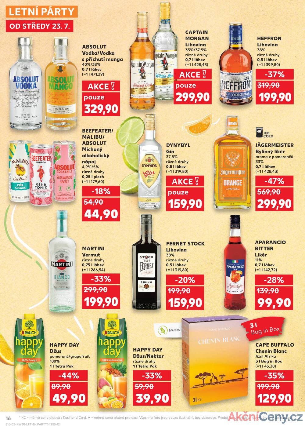 Leták Kaufland - Kaufland 23.7. - 29.7. - Kaufland - Mladá Boleslav - strana 16