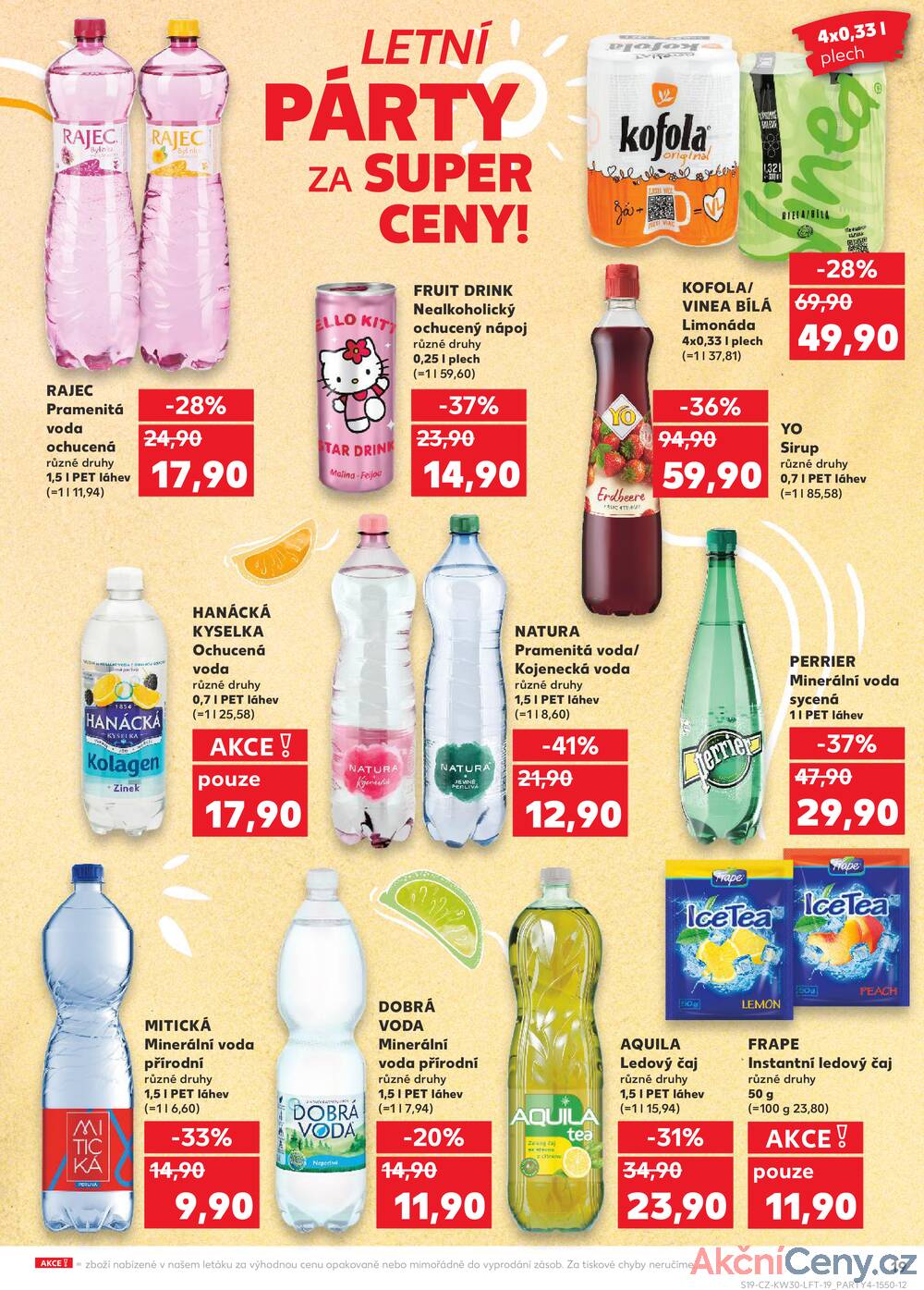 Leták Kaufland - Kaufland 23.7. - 29.7. - Kaufland - Mladá Boleslav - strana 19