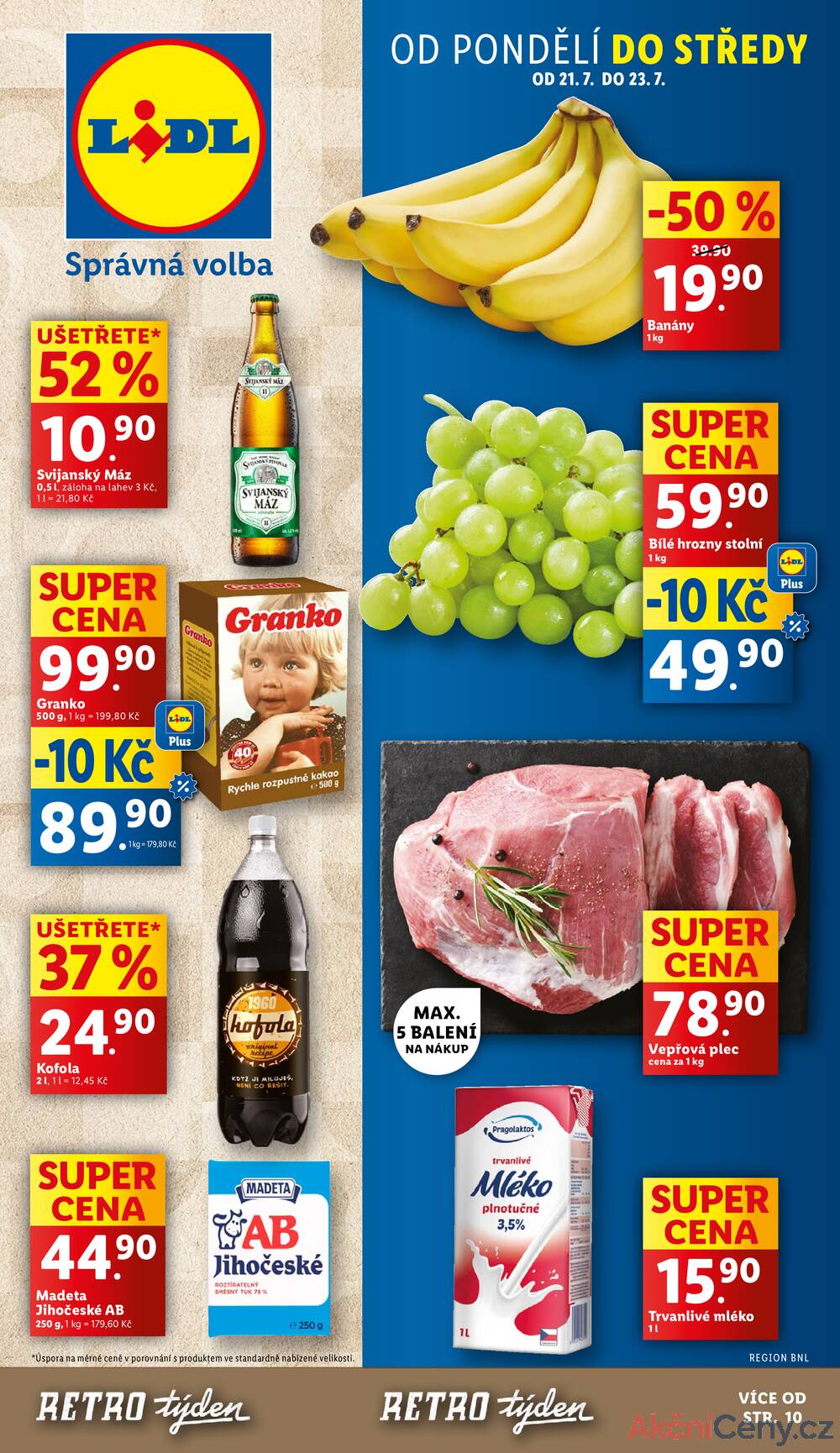 Leták Lidl - Lidl od 21.7. do 27.7.2025 - strana 1