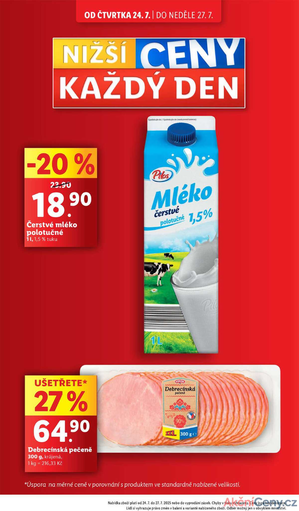 Lidl Čtvrtek od 24.7. do 27.7.2025 strana 4