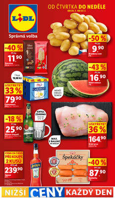 Lidl Čtvrtek od 24.7. do 27.7.2025