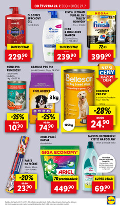 Lidl Čtvrtek od 24.7. do 27.7.2025