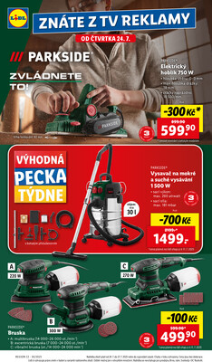Lidl Čtvrtek od 24.7. do 27.7.2025
