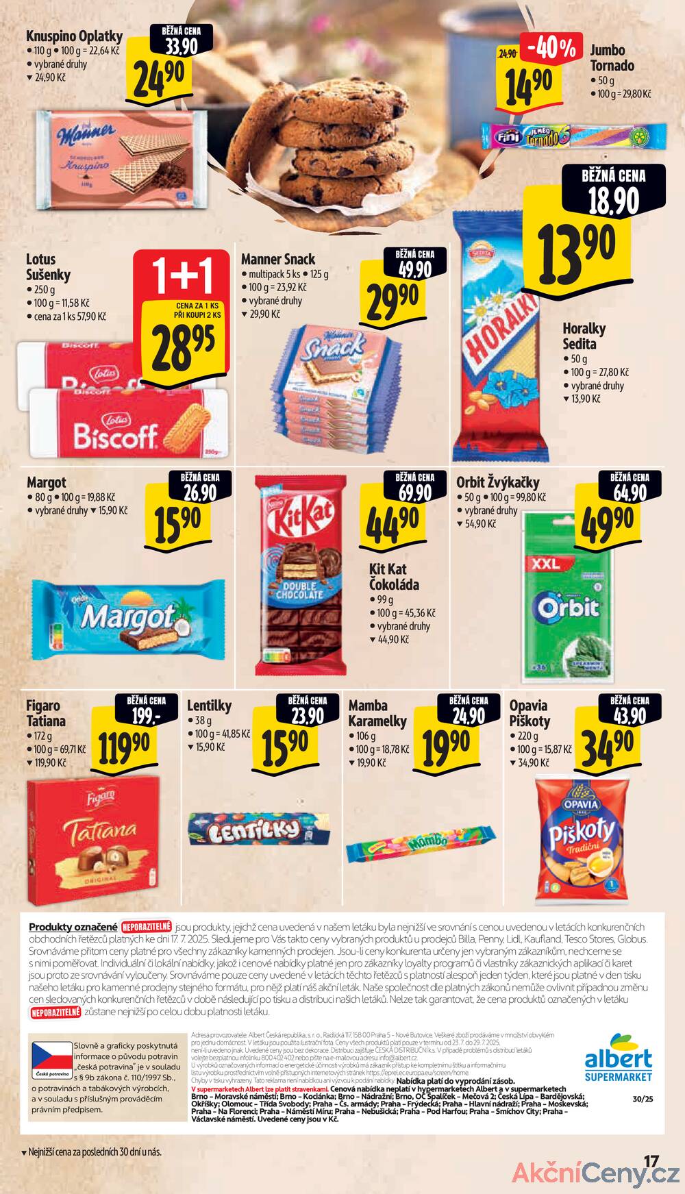 Leták Albert - Albert Supermarket od 23.7. do 29.7.2025 - strana 21 Leták Albert - Albert Supermarket od 23.7. do 29.7.2025 - strana 21