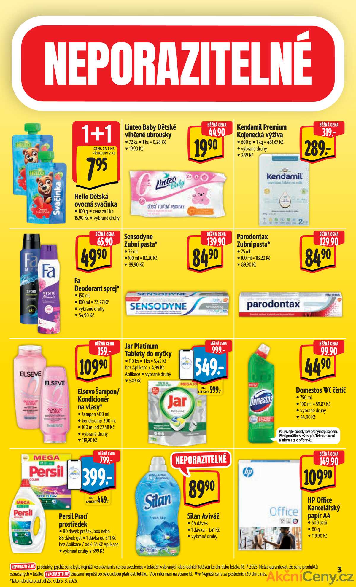Albert  Hypermarket od 23.7. do 29.7.2025 strana 3