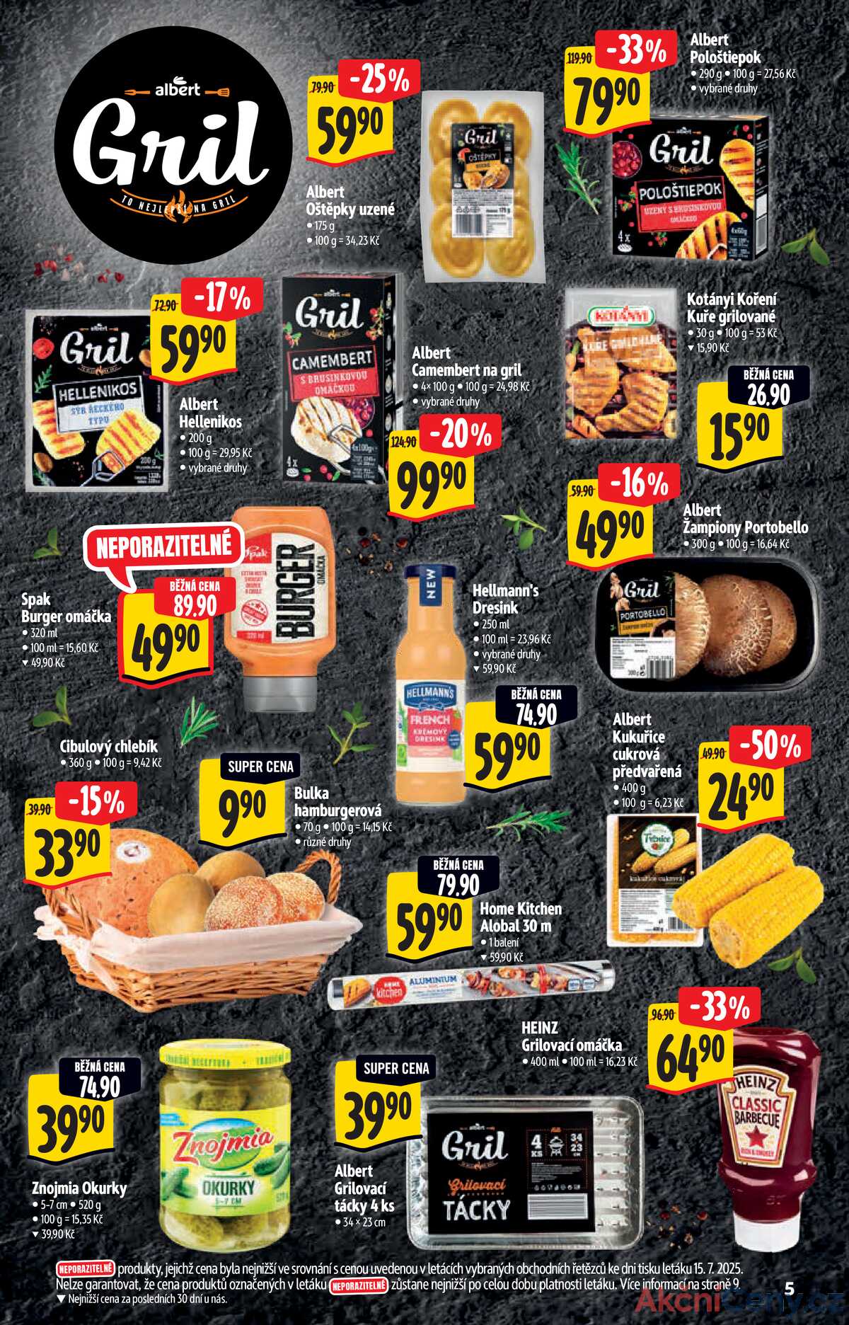 Albert  Hypermarket katalog Gril od 23.7. do 5.8.2025 strana 5