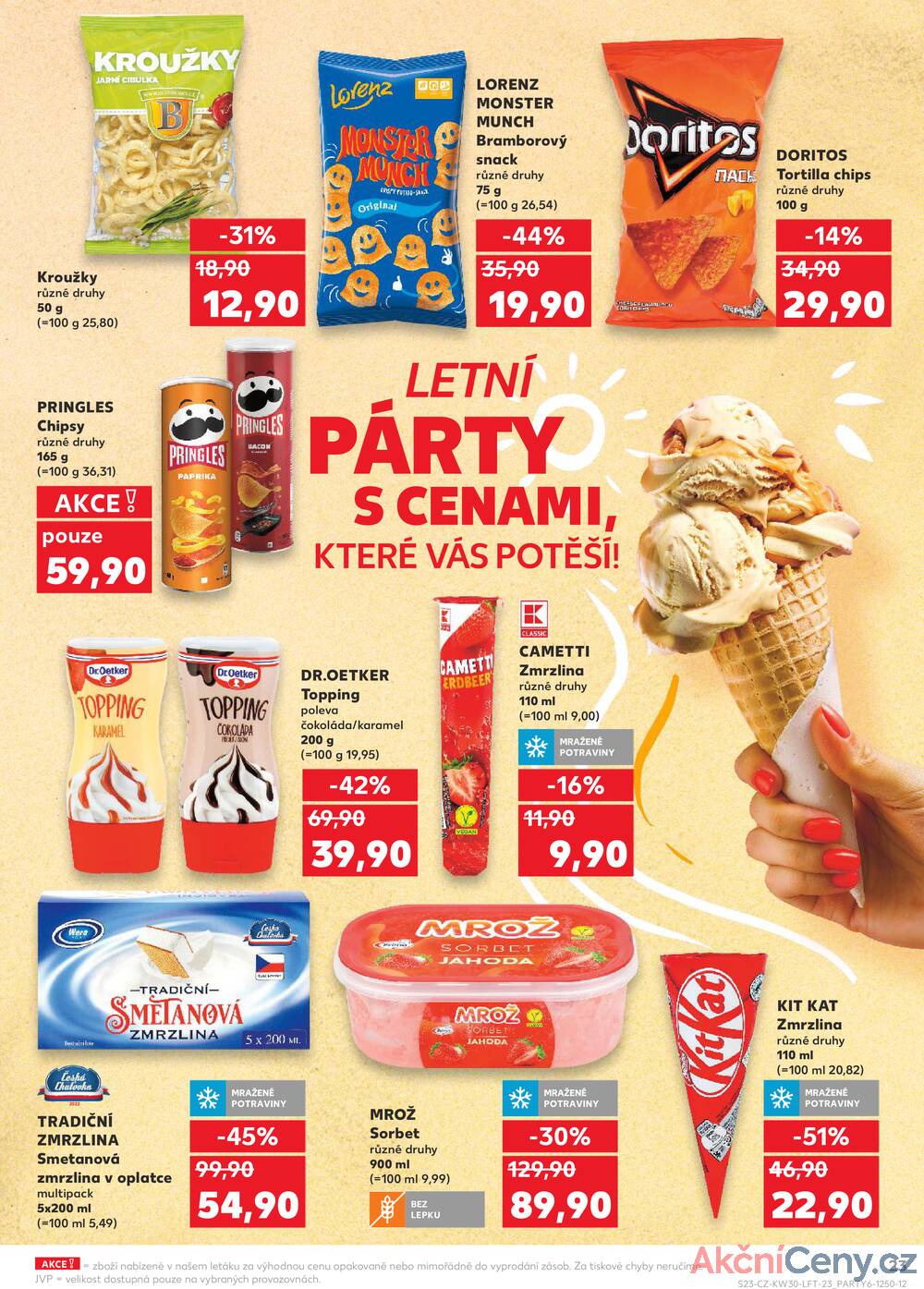 Leták Kaufland - Kaufland 23.7. - 29.7. - Kaufland - Ostrava - Mariánské Hory - strana 23