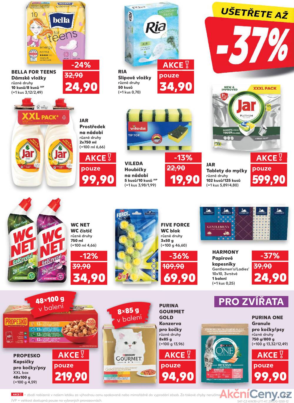 Leták Kaufland - Kaufland 23.7. - 29.7. - Kaufland - Olomouc - Hněvotínská - strana 47