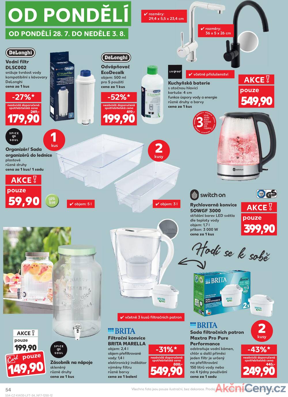 Leták Kaufland - Kaufland 23.7. - 29.7. - Kaufland - Olomouc - Hněvotínská - strana 54