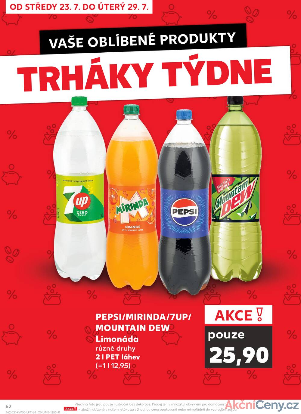 Leták Kaufland - Kaufland 23.7. - 29.7. - Kaufland - Ostrava - Poruba - strana 62