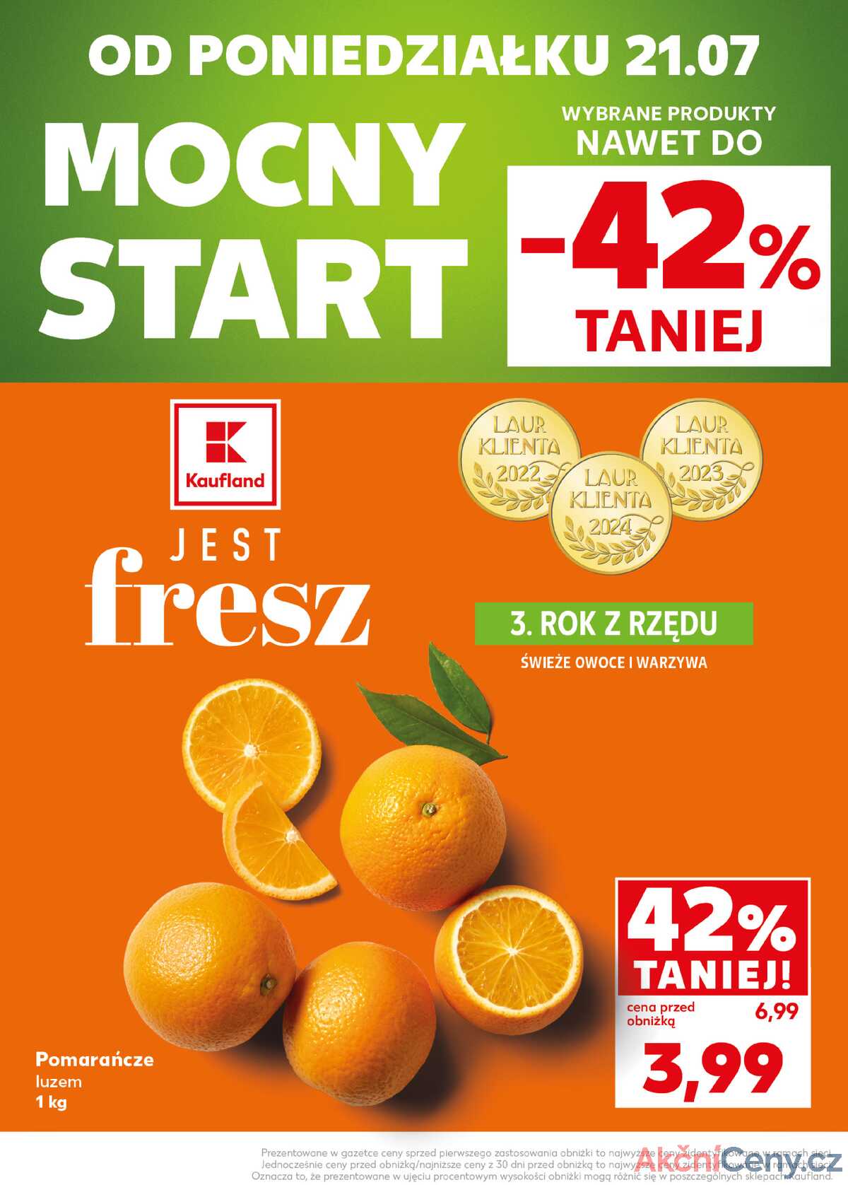 Leták Kaufland Polsko 21.7.-23.7.2025 - Silný start strana 2