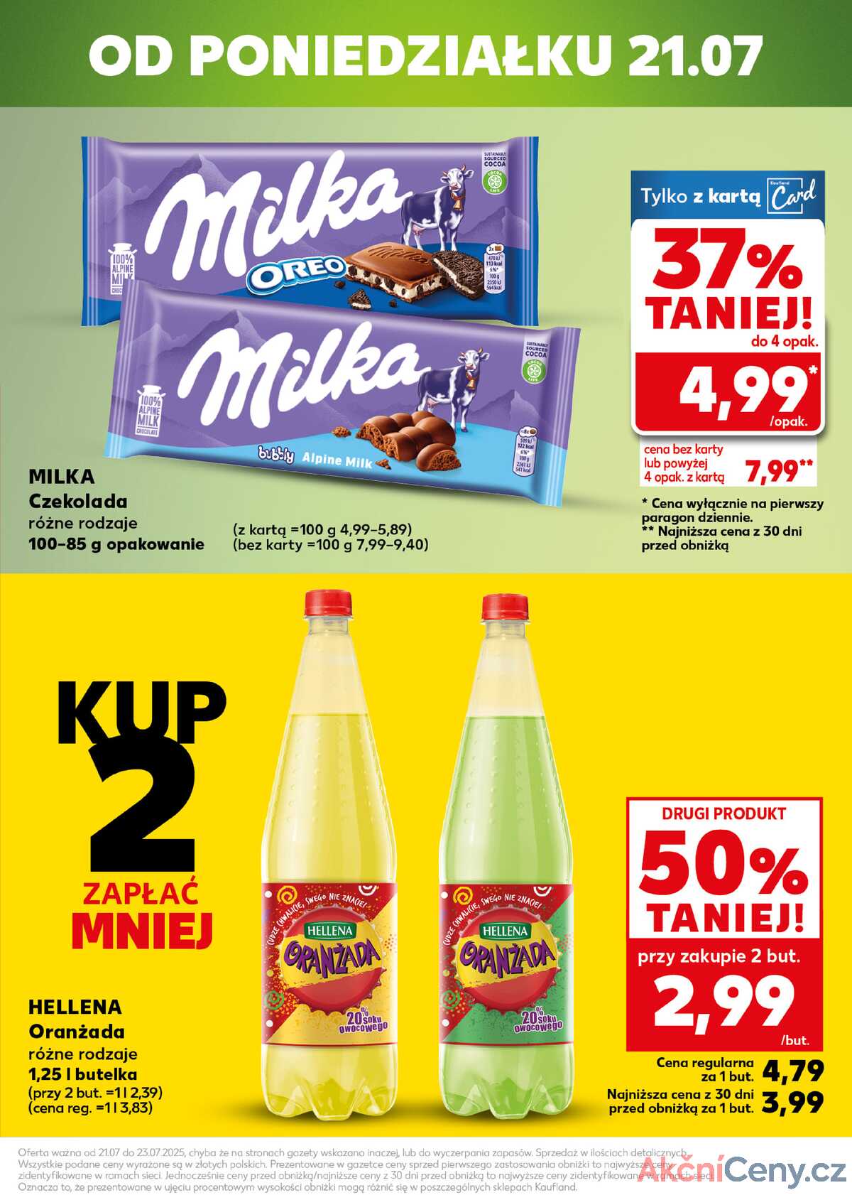 Leták Kaufland Polsko 21.7.-23.7.2025 - Silný start strana 3