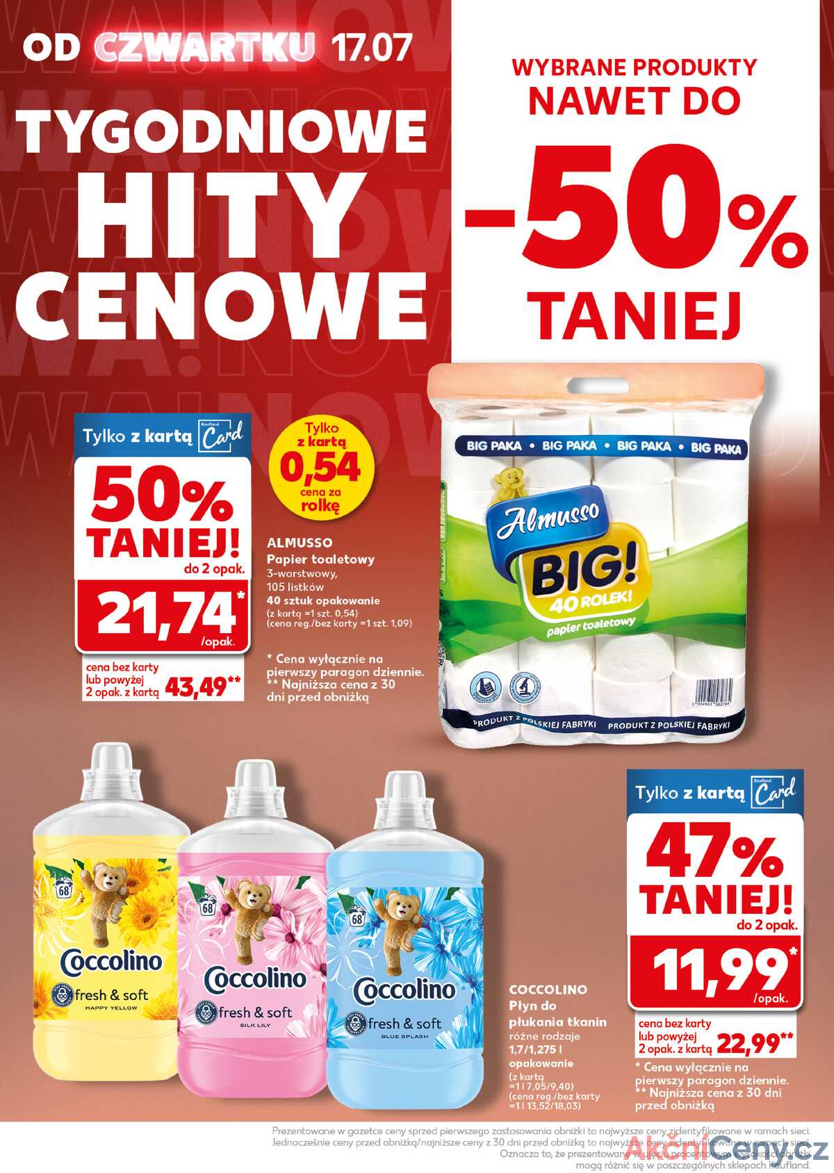 Leták Kaufland Polsko 21.7.-23.7.2025 - Silný start strana 4