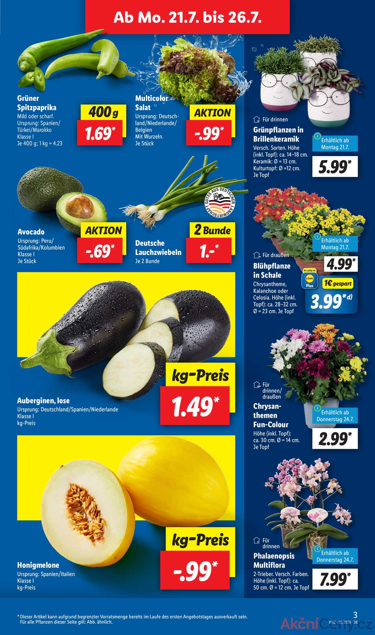 Leták Lidl Německo 21.7.-26.7.2025 strana 3
