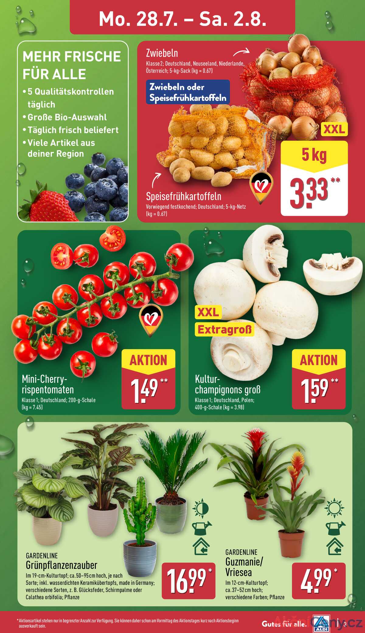 Leták ALDI Německo 28.7.-3.8.2025 strana 3