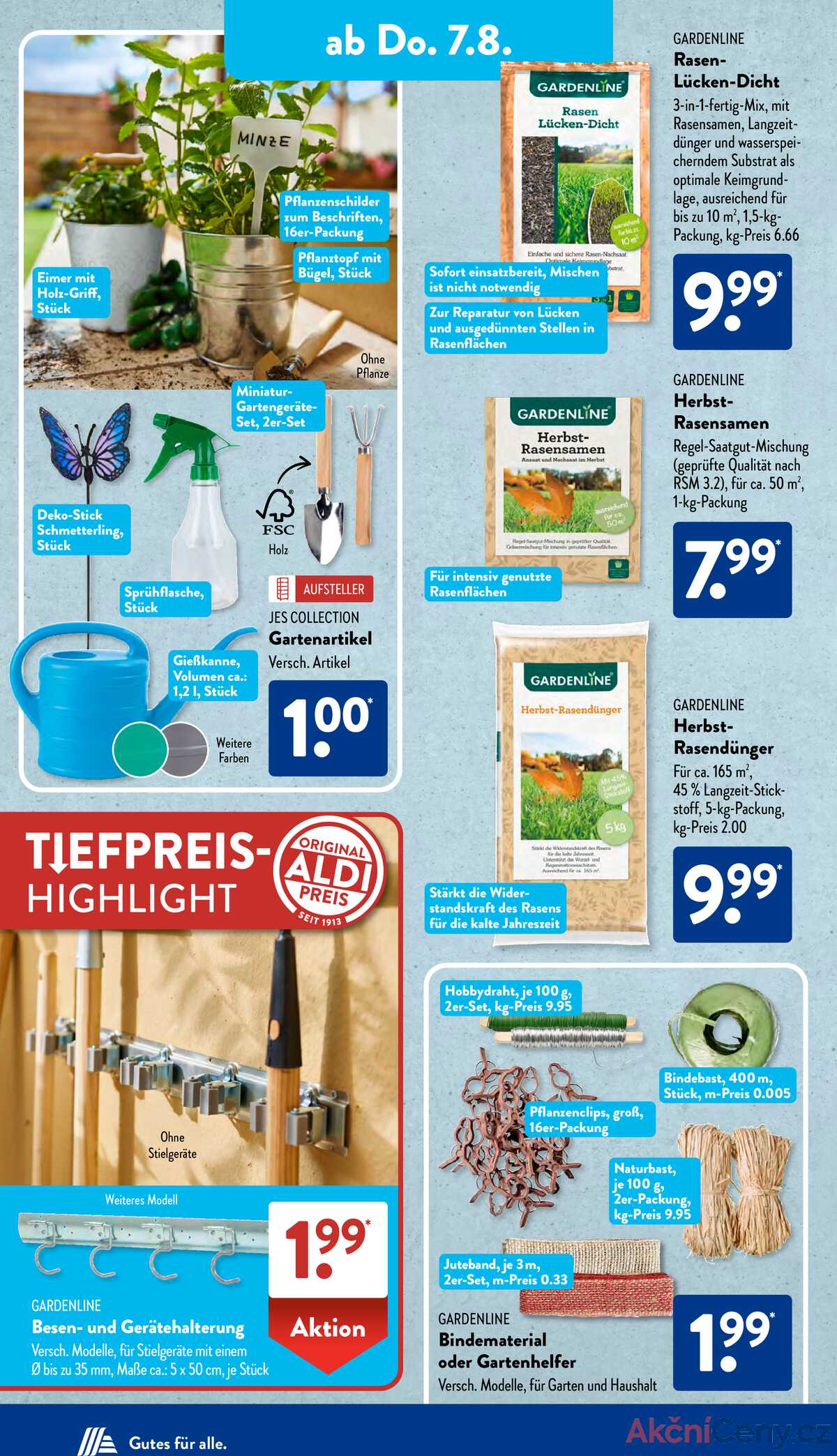 Leták ALDI SÜD Německo 4.8.-10.8.2025 strana 8