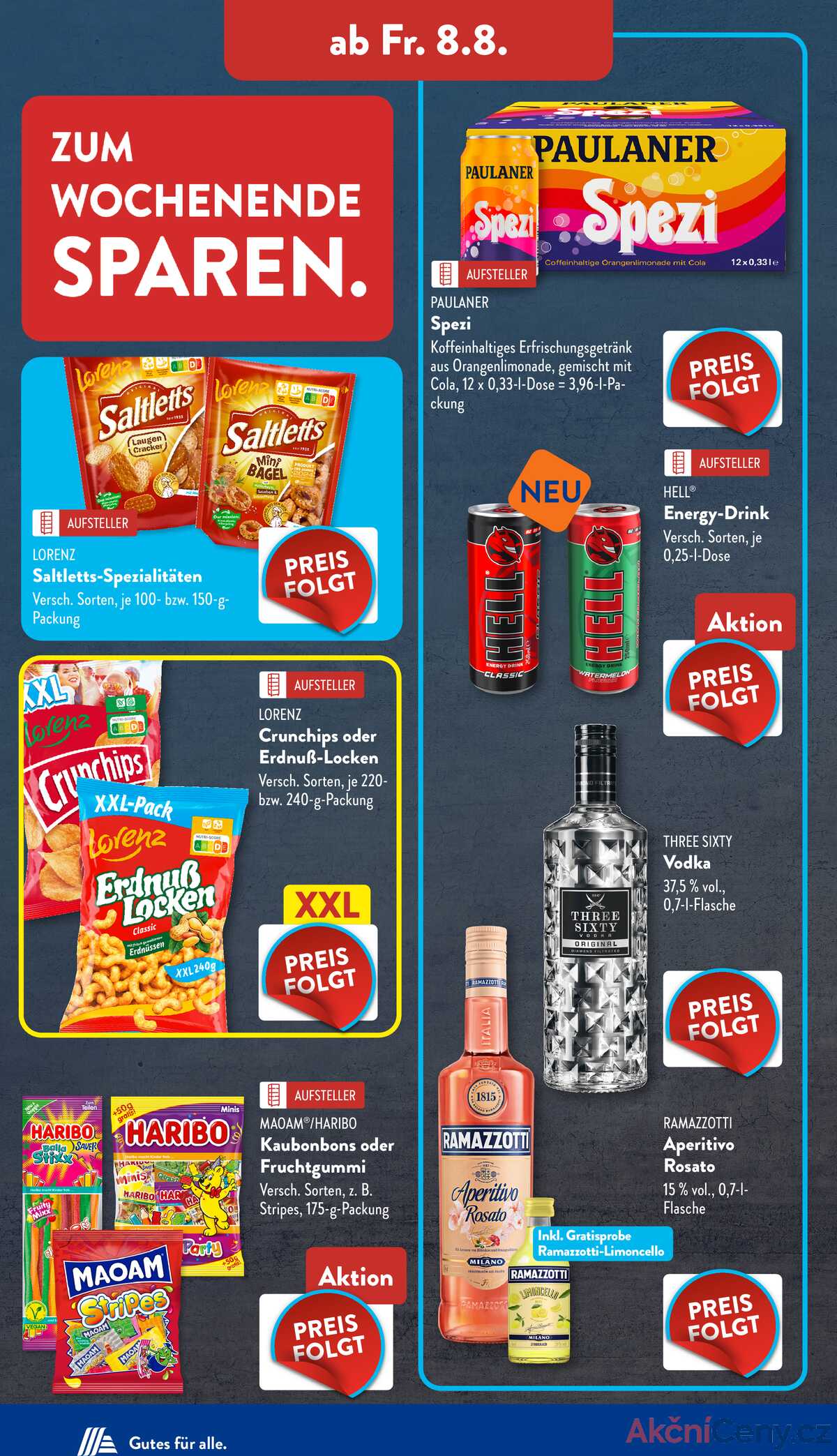 Leták ALDI SÜD Německo 4.8.-10.8.2025 strana 14