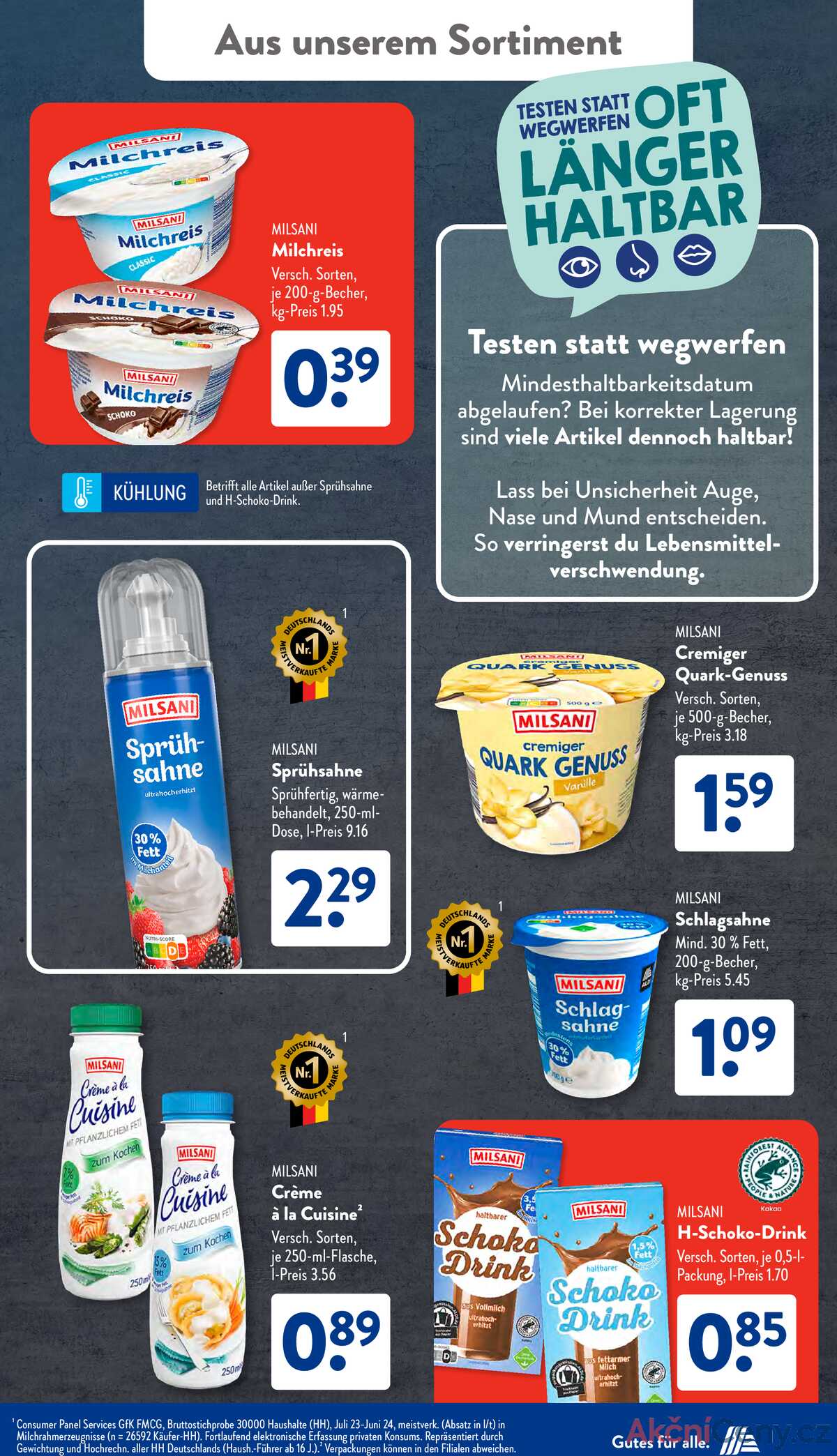 Leták ALDI SÜD Německo 4.8.-10.8.2025 strana 21