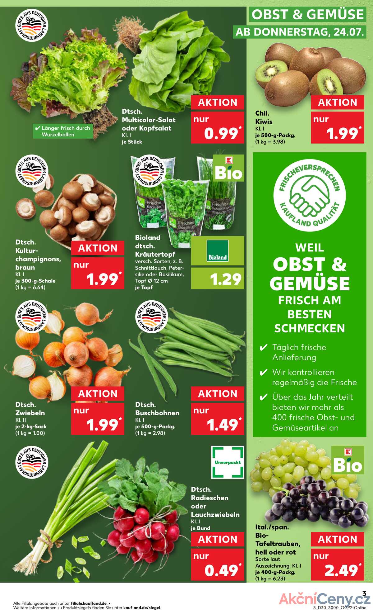 Leták Kaufland Německo 24.7.-30.7.2025 strana 3