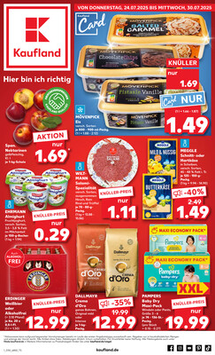 Leták Kaufland Německo 24.7.-30.7.2025