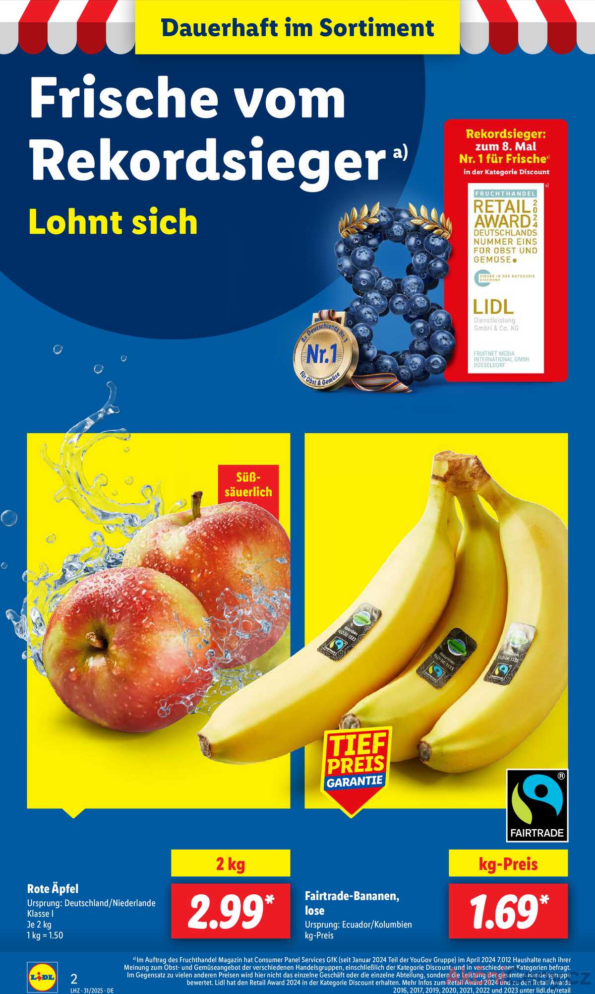 Leták Lidl Německo 28.7.-2.8.2025 strana 2
