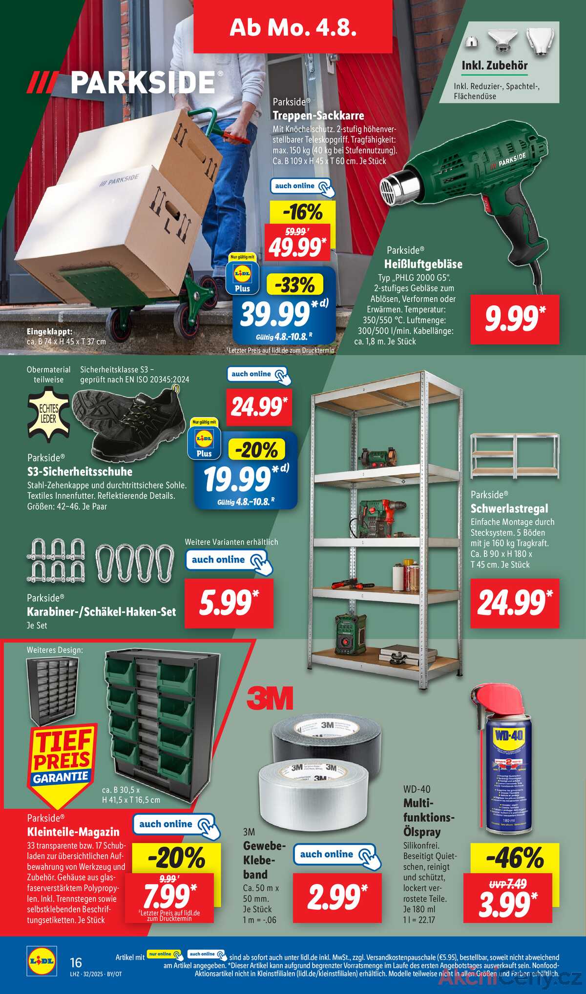 Leták Lidl Německo 4.8.-9.8.2025 strana 4