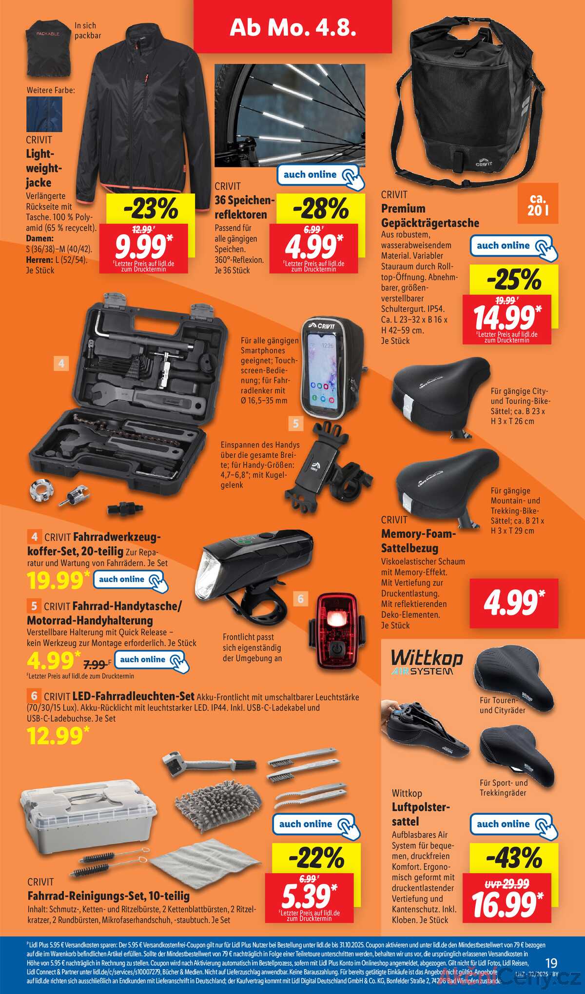 Leták Lidl Německo 4.8.-9.8.2025 strana 9