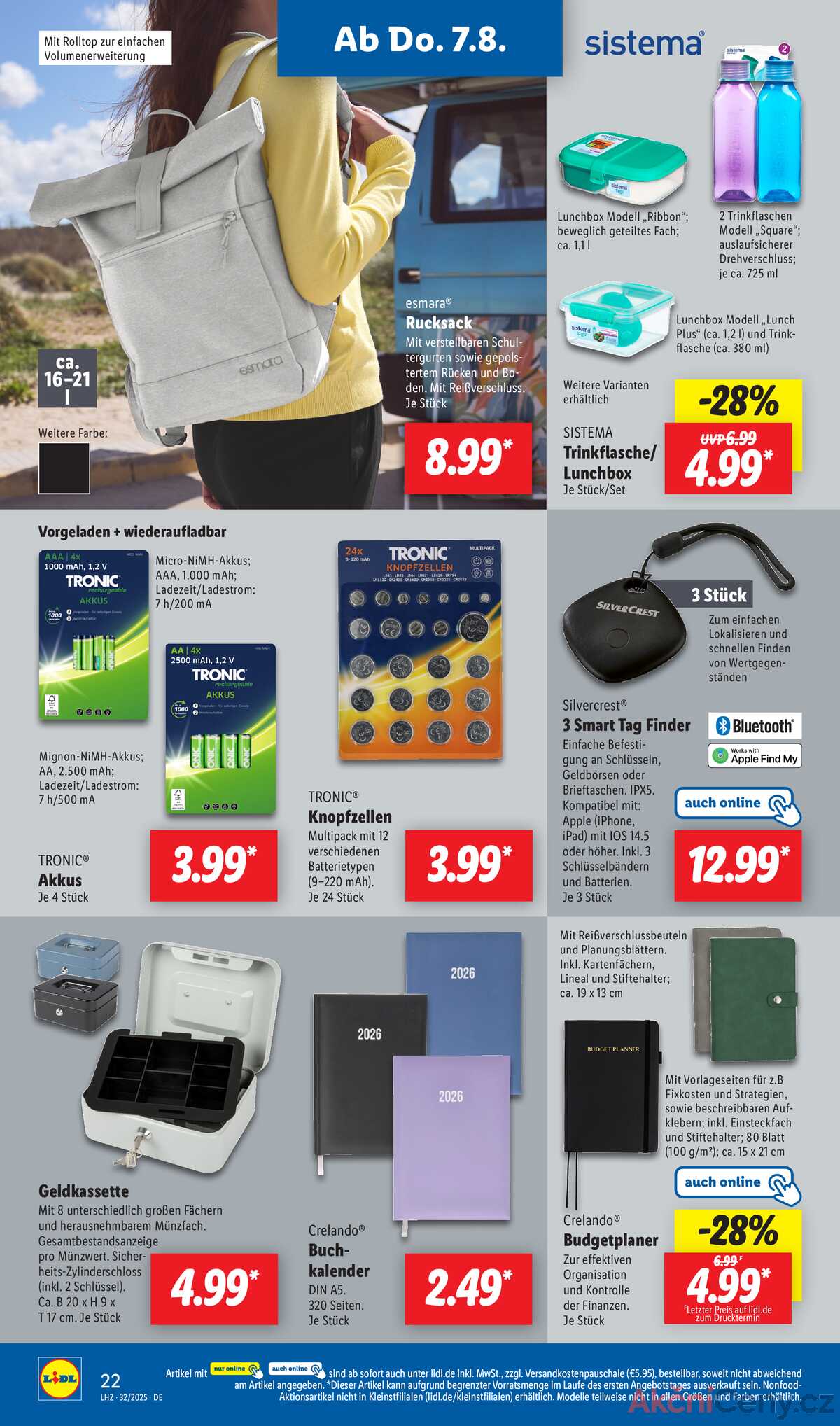 Leták Lidl Německo 4.8.-9.8.2025 strana 14