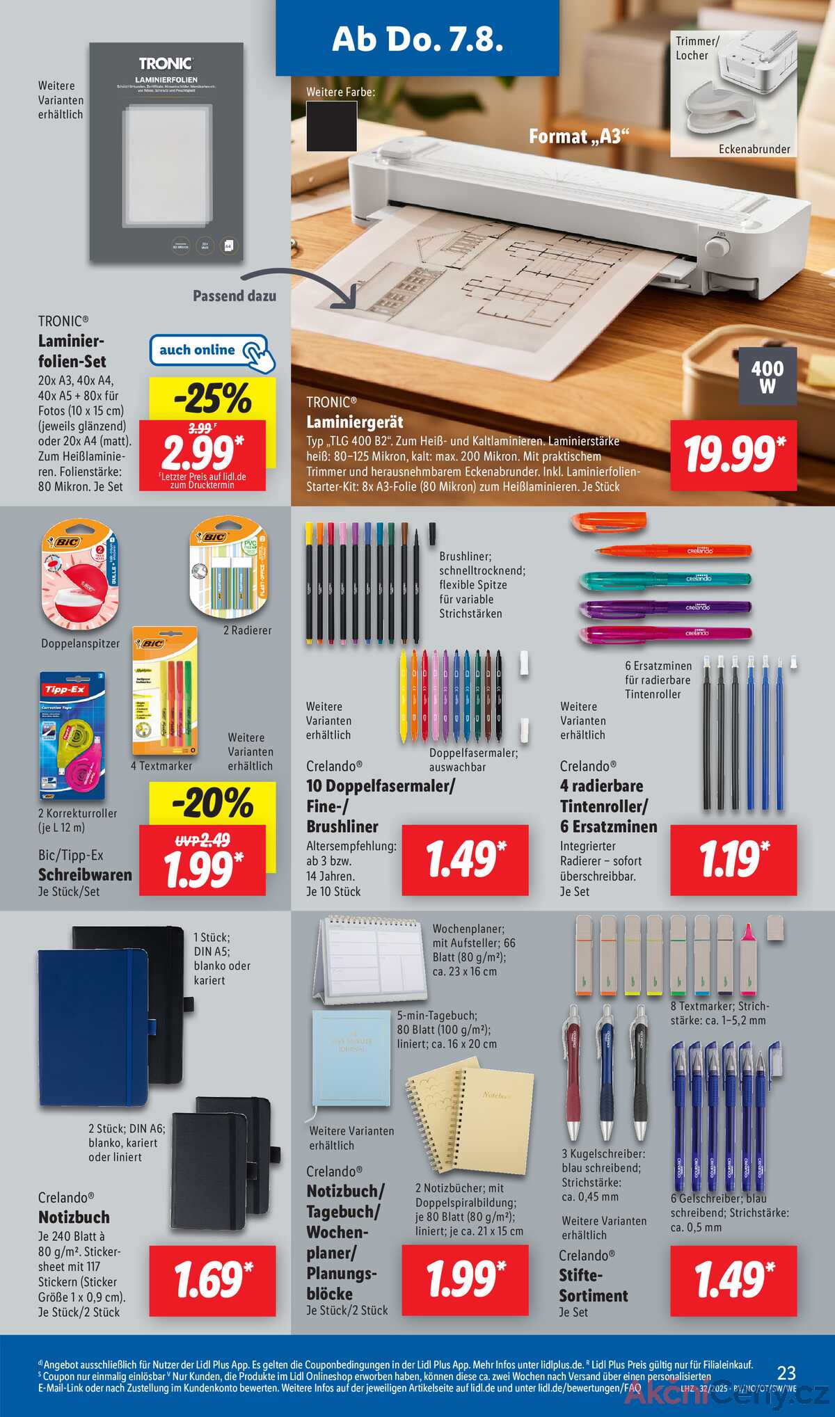 Leták Lidl Německo 4.8.-9.8.2025 strana 15