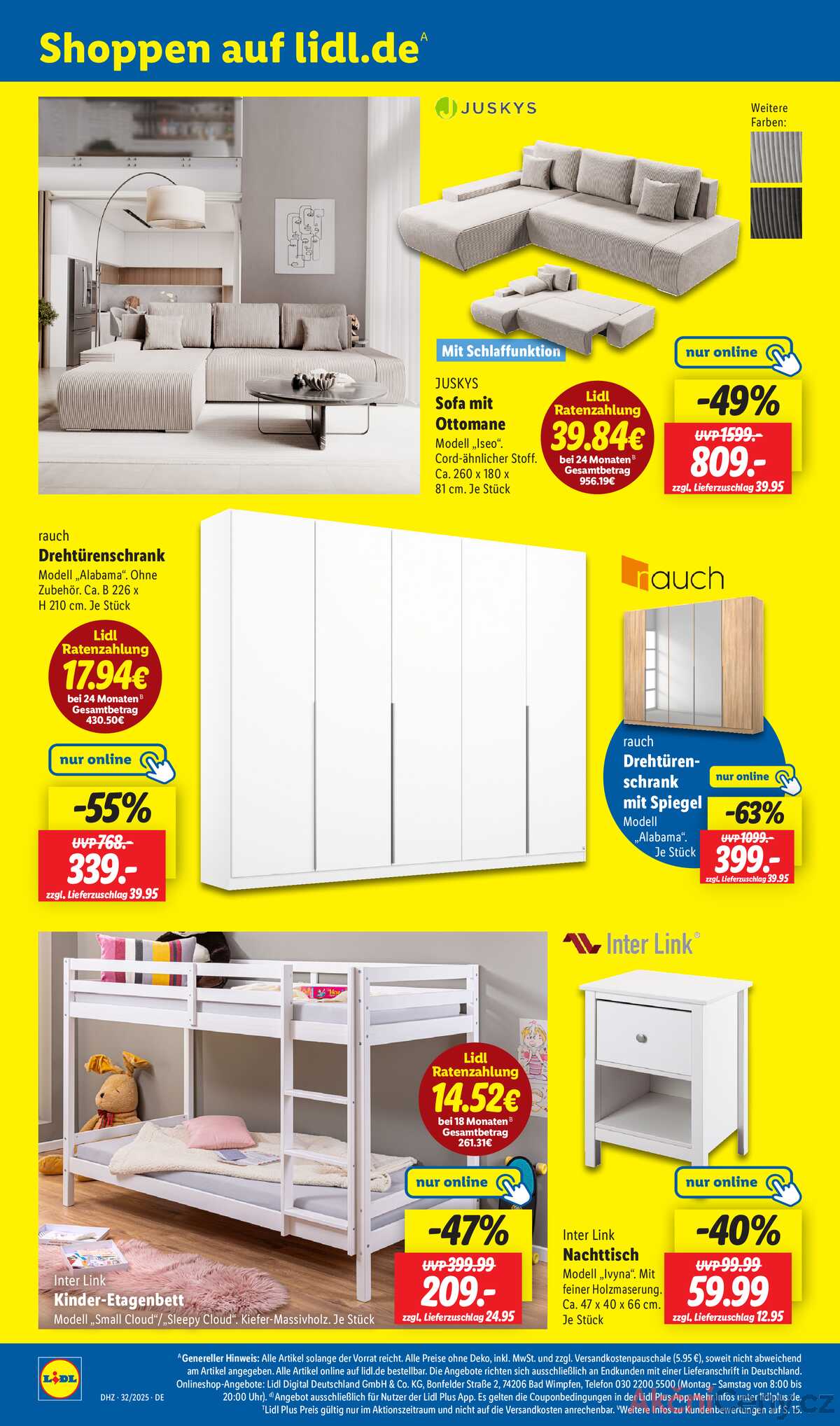 Leták Lidl Německo 4.8.-9.8.2025 strana 18