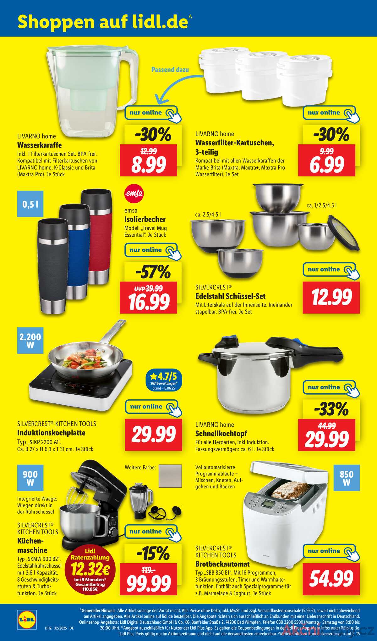 Leták Lidl Německo 4.8.-9.8.2025 strana 20